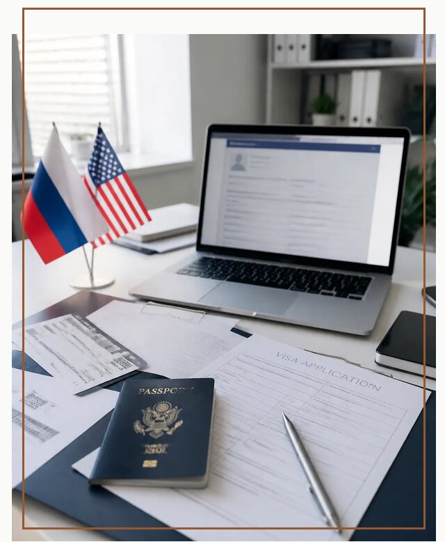 Оформление визы в США для туристов и бизнеса в Заволжье