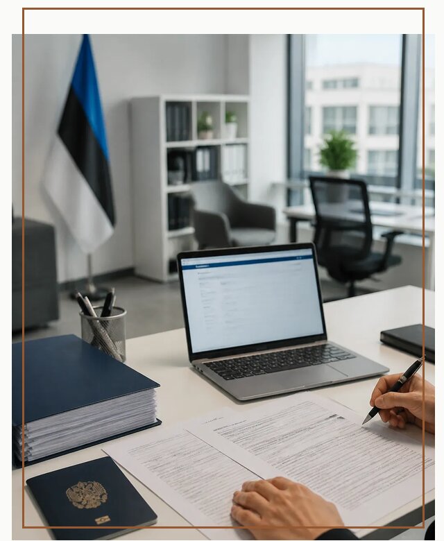 Оформление ВНЖ в Эстонии для переезда и легального проживания в Заволжье