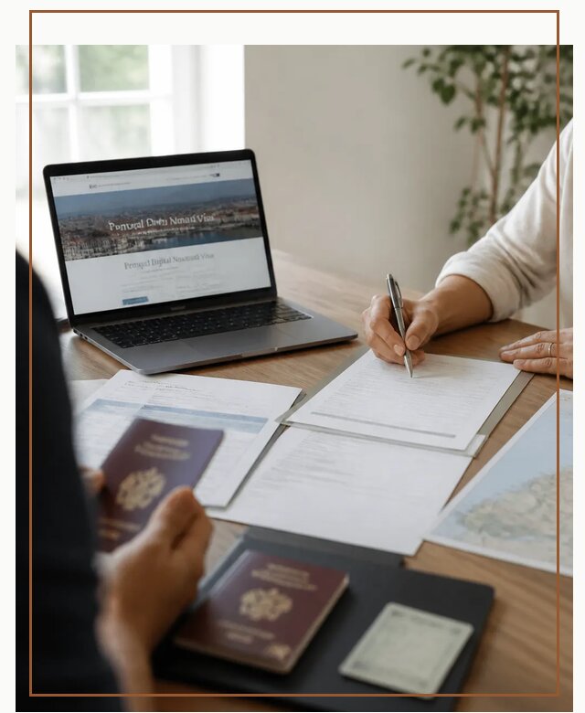Оформление Digital Nomad и ВНЖ Португалии в Заволжье